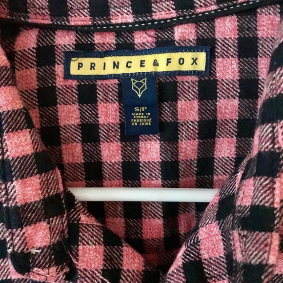 **SOLD**Checkered button down - Picture 3 of 3